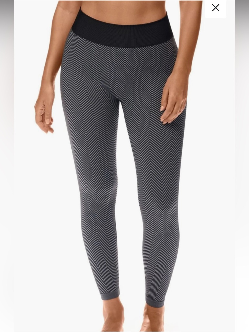 Amoena Liane Leggings Black Gray XL